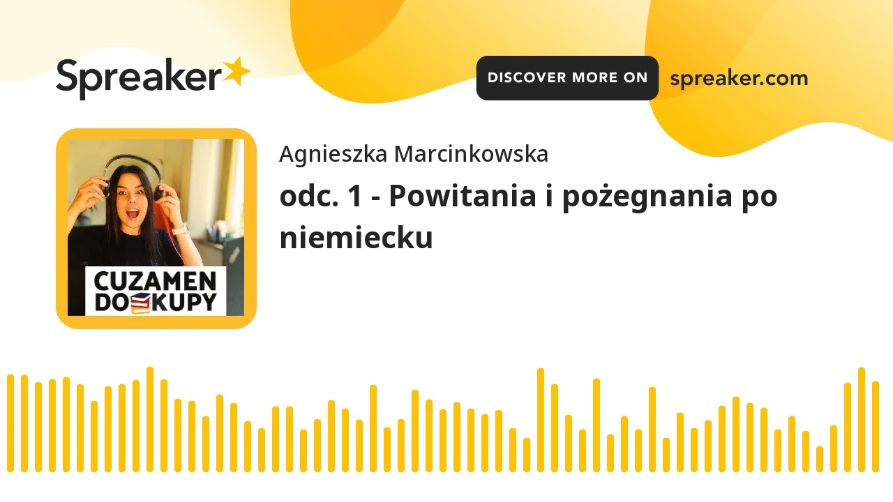 odc. 1 - Powitania i pożegnania po niemiecku