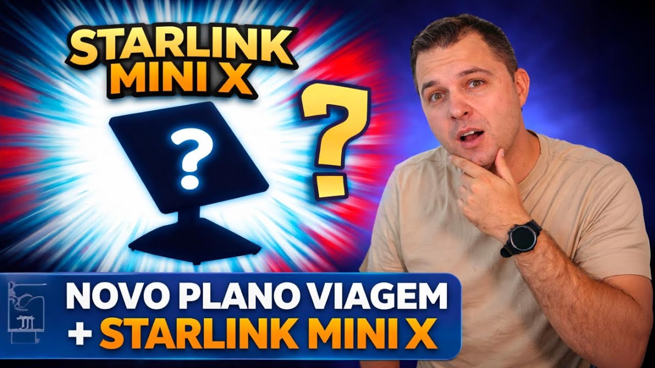 NOVA Starlink Mini X e Plano 100GB: SpaceX DOBROU a Internet, O que muda em 2026? #starlink