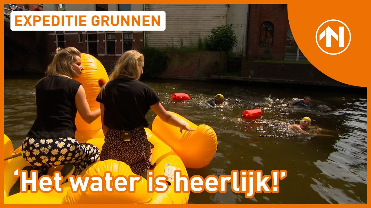 Zwemmen langs de hangende keukens | RTV Noord