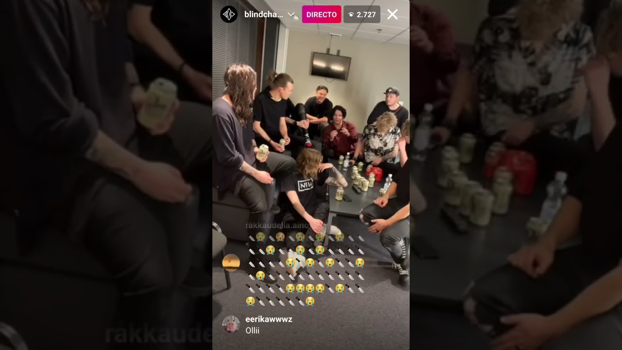 Blind Channel x The Rasmus Instagram live [25/02/22] | Blind Channel Spain
