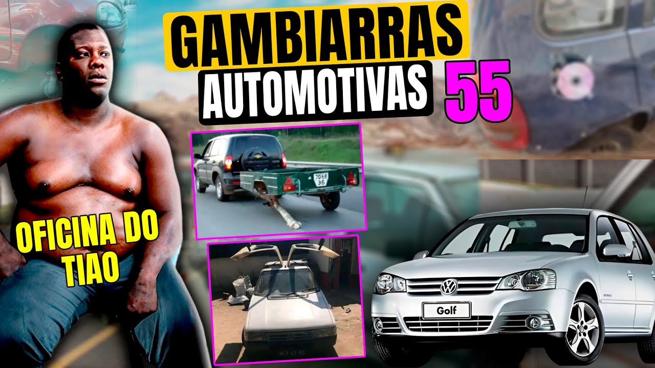 CARRO VOADOR NA OFICINA DO TIÃO - GAMBIARRAS AUTOMOTIVAS 55