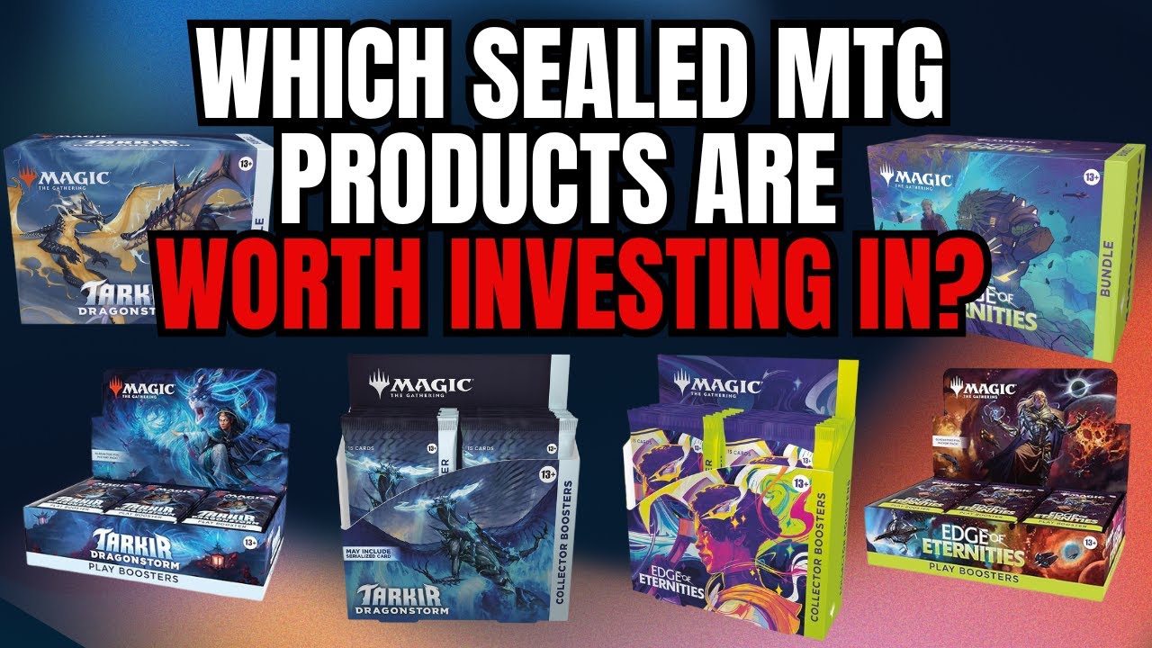 В какие запечатанные продукты MTG стоит инвестировать? Что делать с запечатанными продуктами?