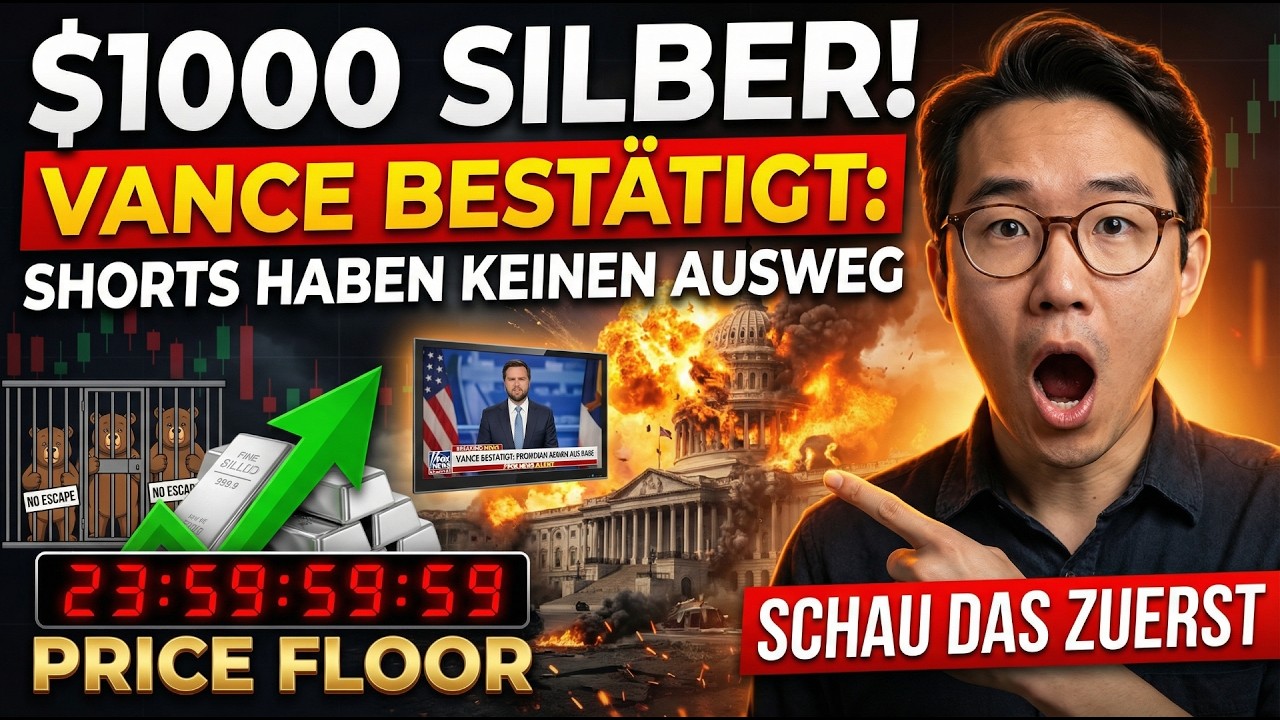Vance bestätigte gerade 1.000-$-Silber?! (schockierendes Interview)
