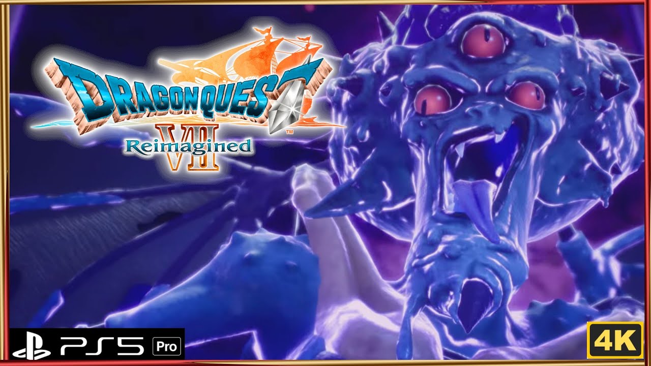 DRAGON QUEST VII Reimagined Lv42 Vs Final Boss Orgodemir Tough Going, Build & Ending Timestamped