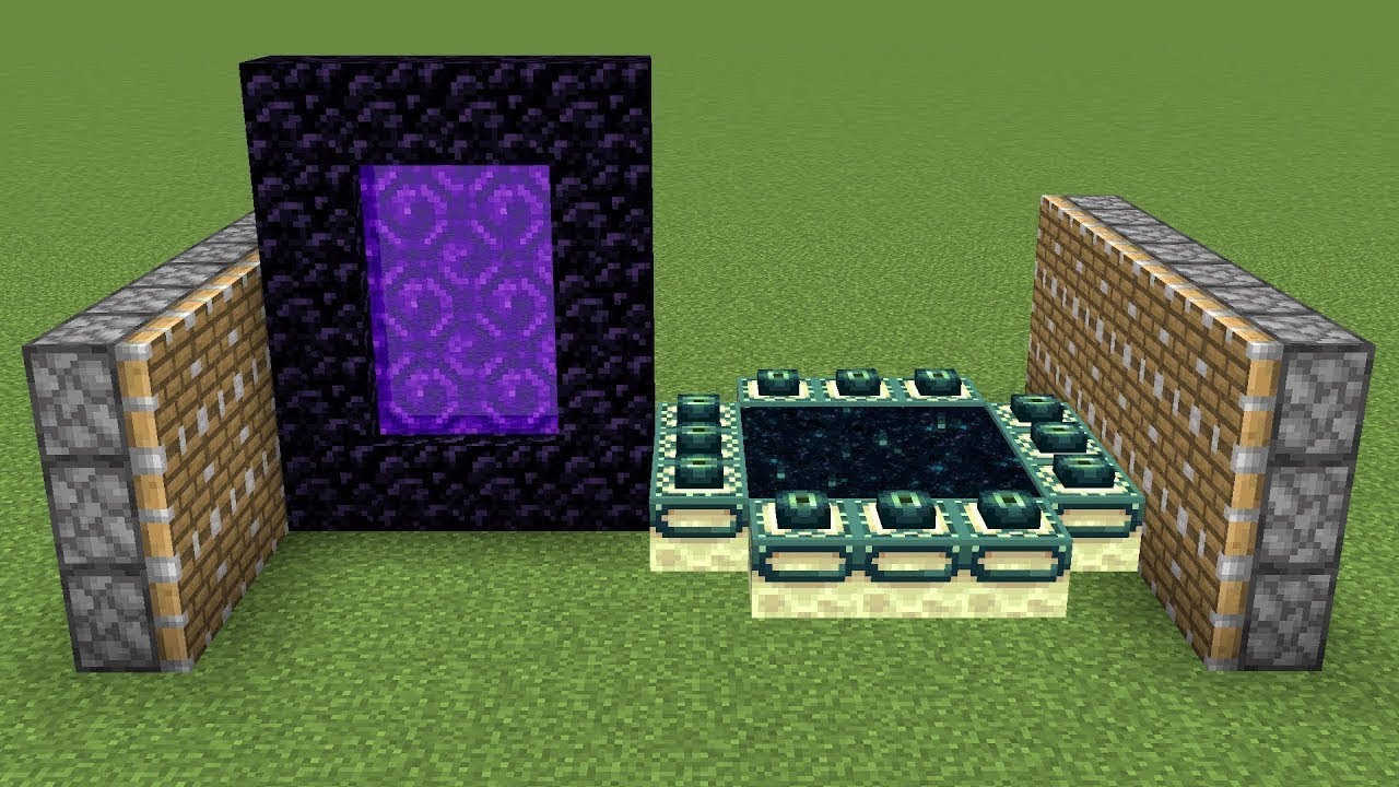 nether portal + end portal = ??