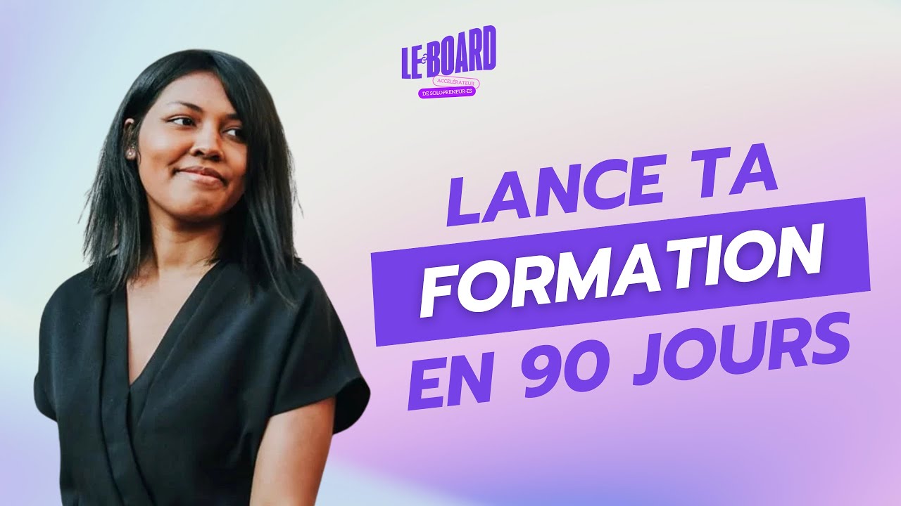 Crée ta formation en ligne en 90 jours