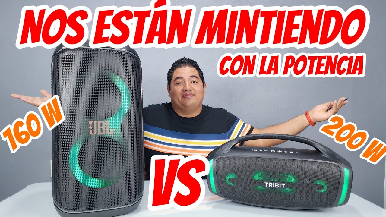 Es Real La Potencia Que las Marcas Nos Dicen | JBL PARTYBOX CLUB 120 VS TRIBIT STORMBOX BLAST 2