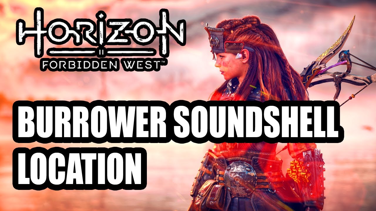 Burrower Soundshell | Horizon Forbidden West