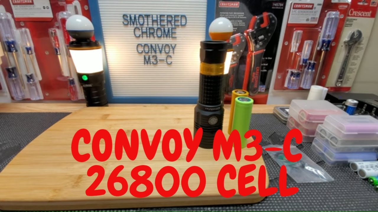 CONVOY M3-C 26800 ЯЧЕЙКА 5000K XHP70.2 4300LM