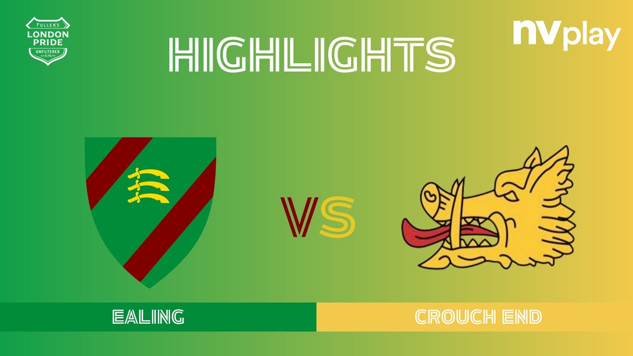 🎥 Highlights | Ealing 1st XI v Crouch End 1st XI (ECB T20 Regional Final)