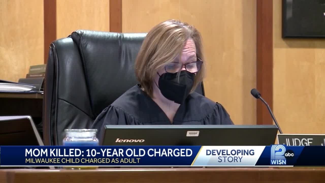 10-year-old boy accused of killing his mother remains in custody