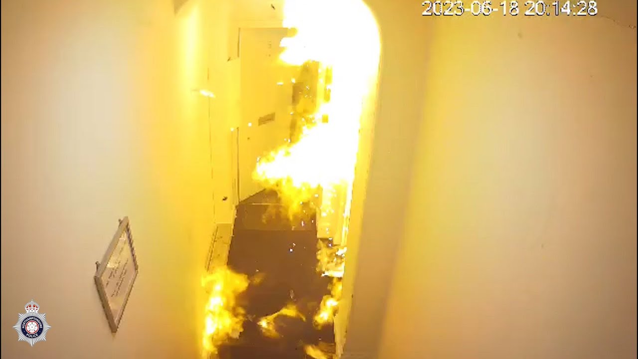 Woman, 39, jailed for flat fire and deodorant explosion
