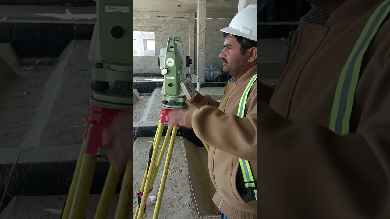 Leica TS07 Setup Resection Stakeout Survey and More Settings.Get Benefits and Shara With Others