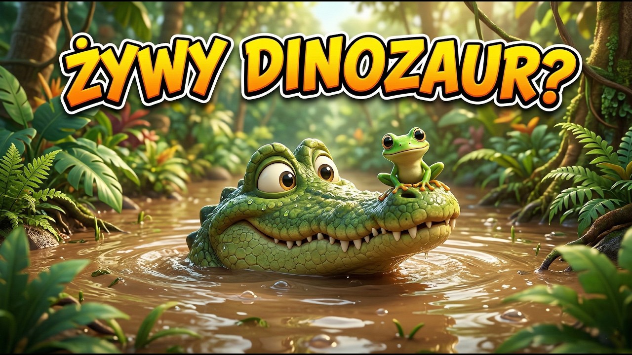 Prawdziwy DINOZAUR żyje do dziś? 🦖🐊 Sekrety Krokodyli!