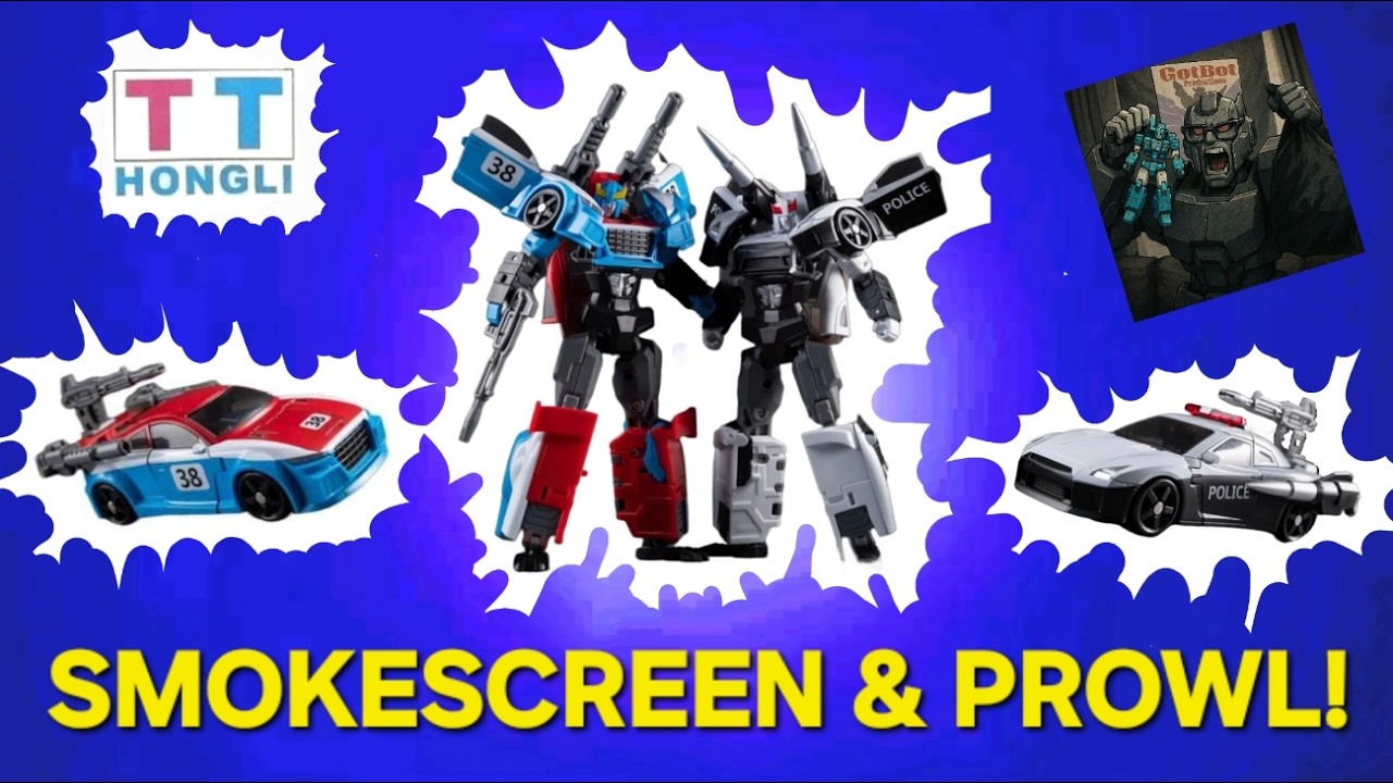 Обзор GotBot True от TT Hongli Smokescreen and Prowl, номер 1350.