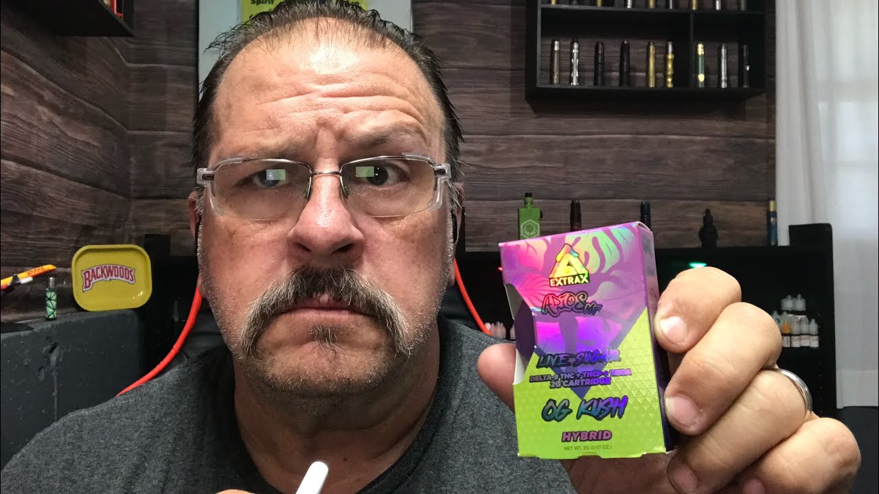 Delta Extrax OG Kush Live Sugar THCa 2g Cart #420 #livesugar #cannabiscommunity #puffpuff  #OGKush