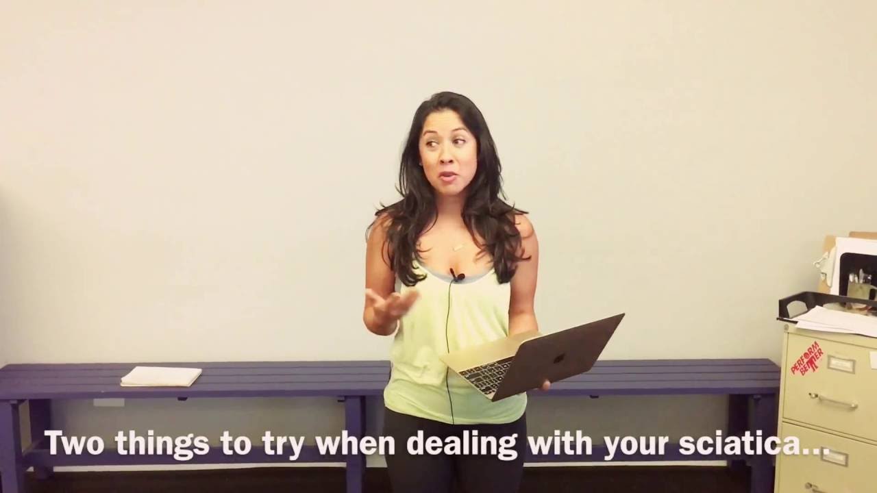 3 exercises you can do for sciatica and/or sciatic pain relief!