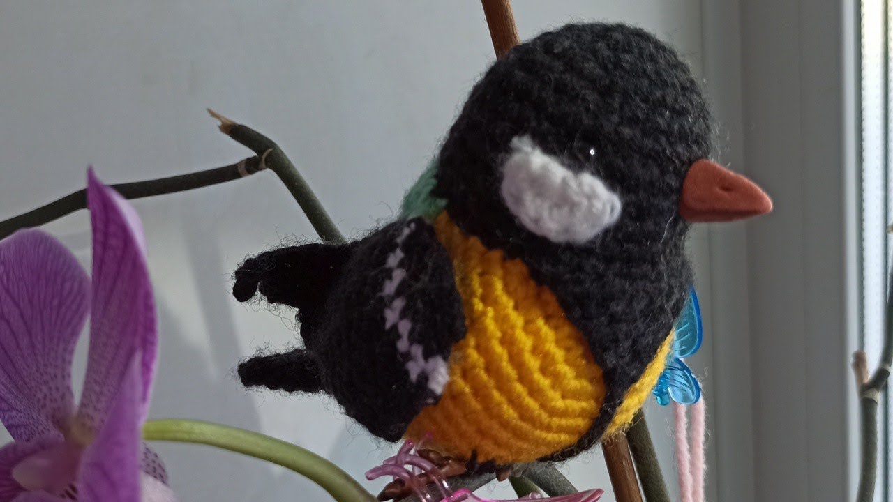 СИНИЧКА 🐦 КРЮЧКОМ