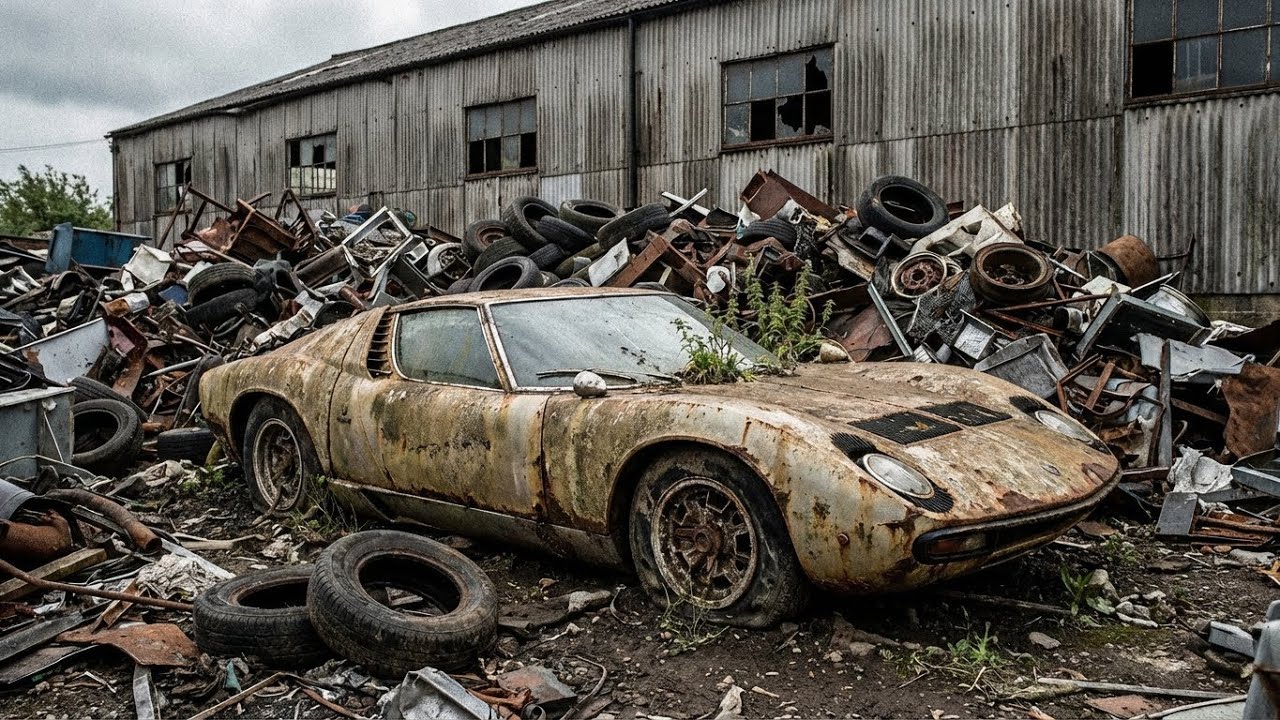 ASMR Car Restoration | Lamborghini MIURA | Abandoned Supercar Restoration | From Rust to Perfection