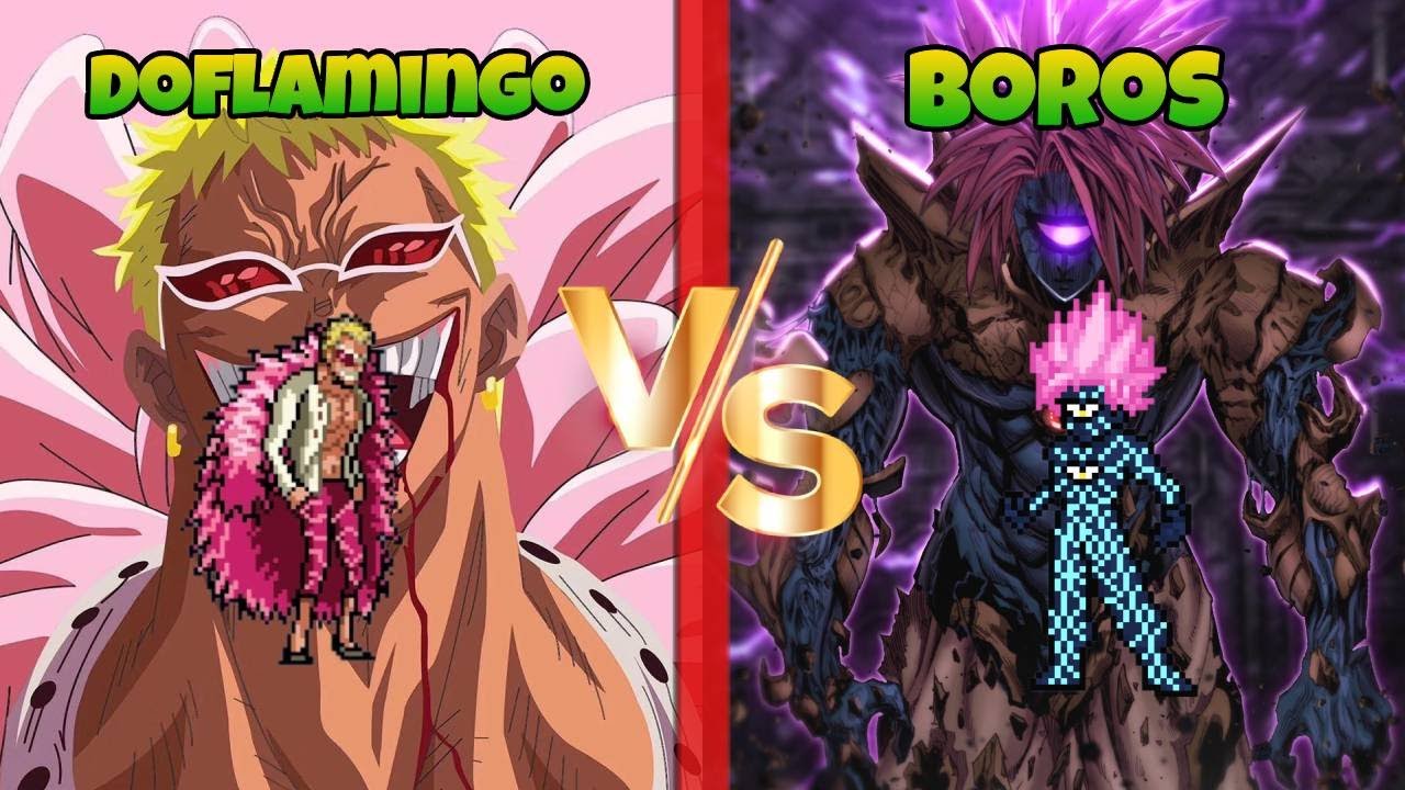 Jump Force MUGEN Doflamingo vs Boros