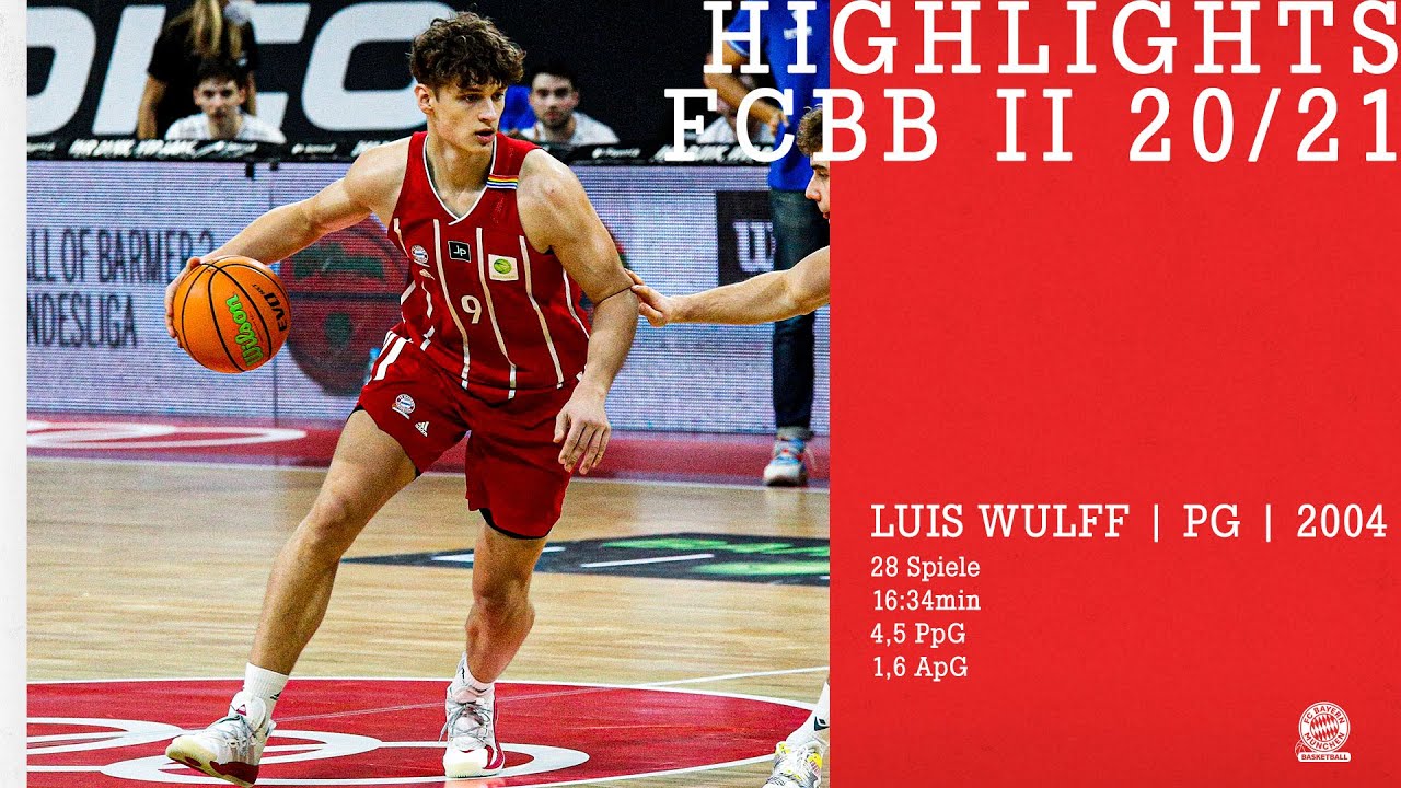 Highlights Luis Wulff // FCBB II ProB 2020/21