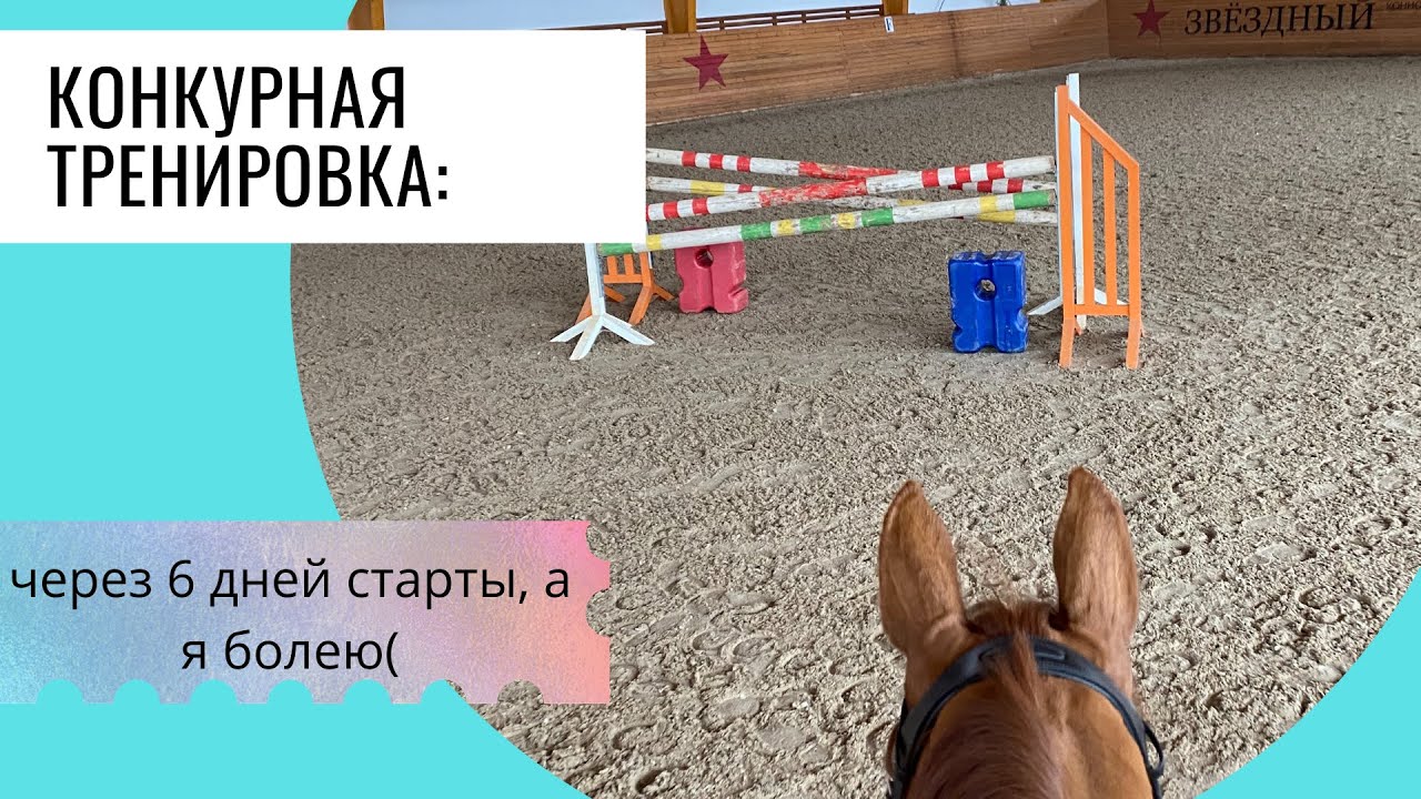 Конкурная тренировка. Я заболел, а скоро старты.