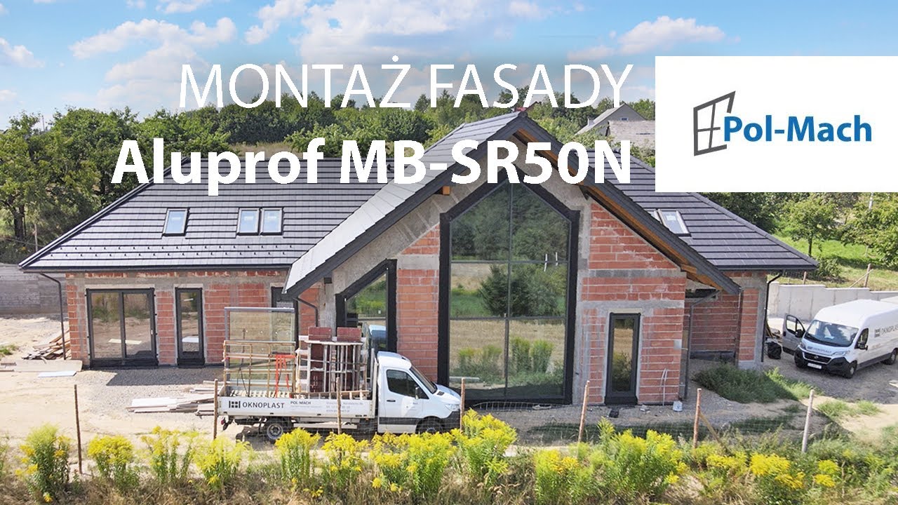 Fasada aluminiowa Aluprof Mb-SR50N - montaż Krak&oacute;w