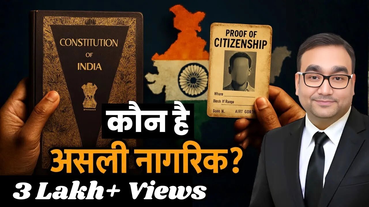 Legally कौन रहेगा नागरिक? | Citizenship Law & Fundamental Rights ⚖️