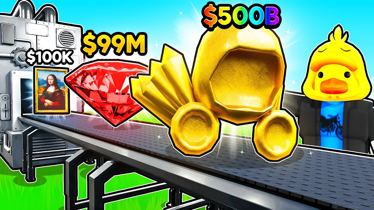 I Spent 24 HOURS Building MAX LEVEL Tycoons in Roblox! (Movie)