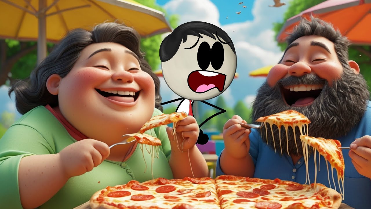 What if we couldn’t Stop Eating? | #aumsum #kids #cartoon #science