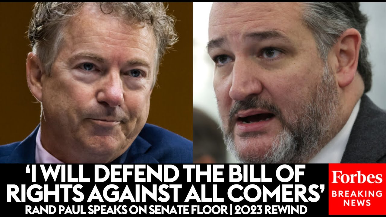 LONE WOLF: Rand Paul Delivers Fiery Remarks On Senate Floor Against Both GOP And Dems | 2023 Rewind