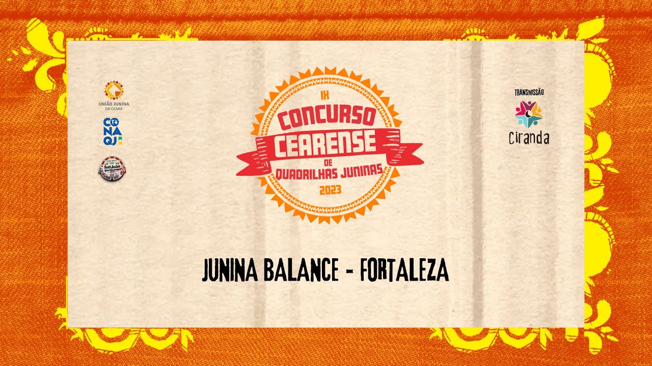 ESTRELA DO SÃO JOÃO- FORTALEZA- 3ª NOITE CONCURSO CEARENSE UNIÃO 2023