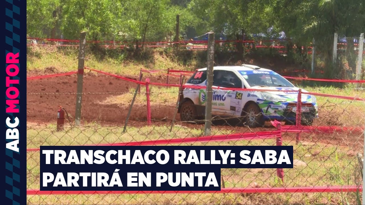 50° Transchaco Rally-Clasificación: Saba y Cruz abrirán la ruta