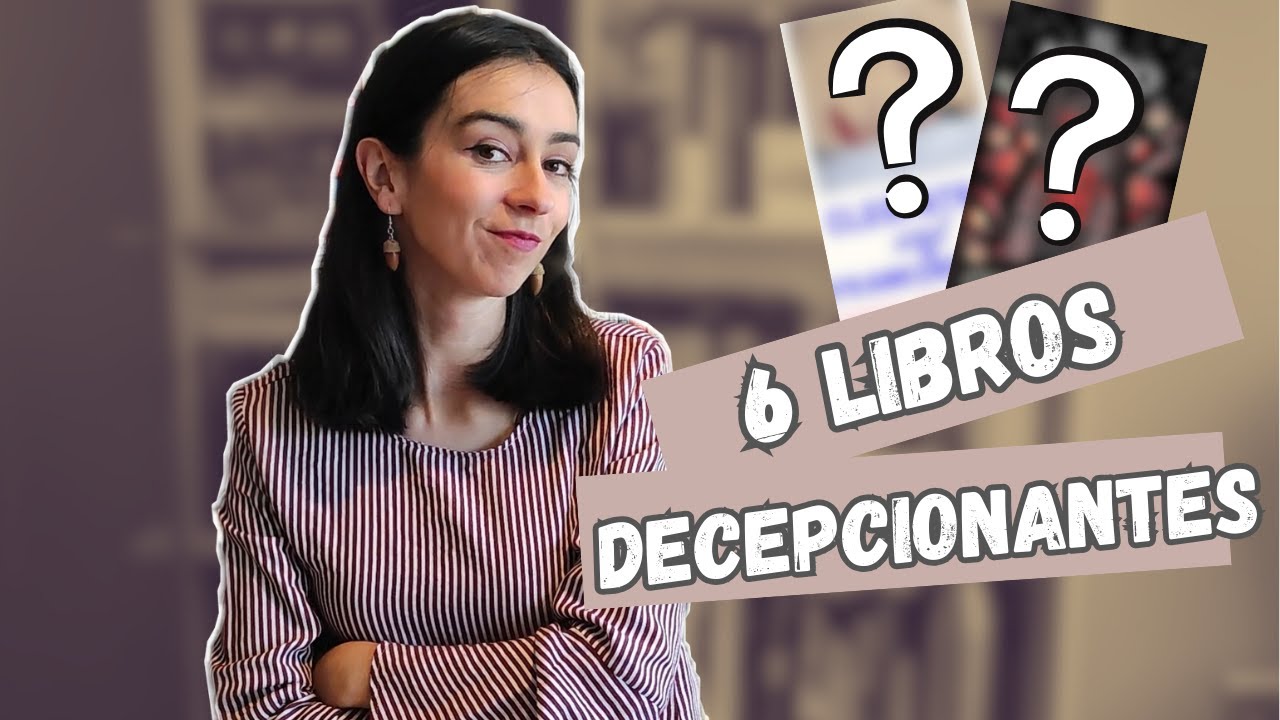 6 LECTURAS DECEPCIONANTES: Libros de 1 y 2 ⭐