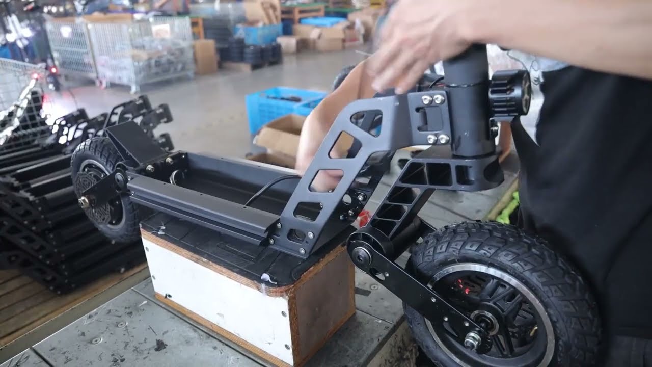 Kugoo G2 Pro Electric Scooter Production and Assembly
