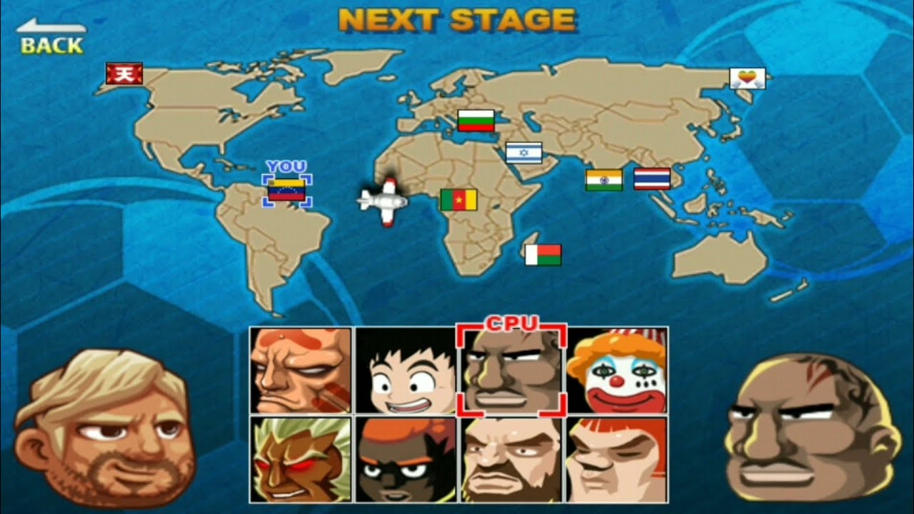 Head Soccer - Venezuela (Fight Mode)