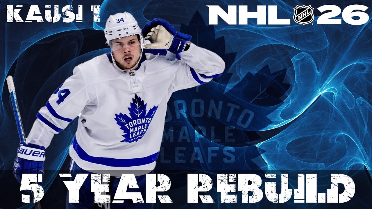 NHL26 | Toronto Maple Leafs Rebuild | Kausi 1