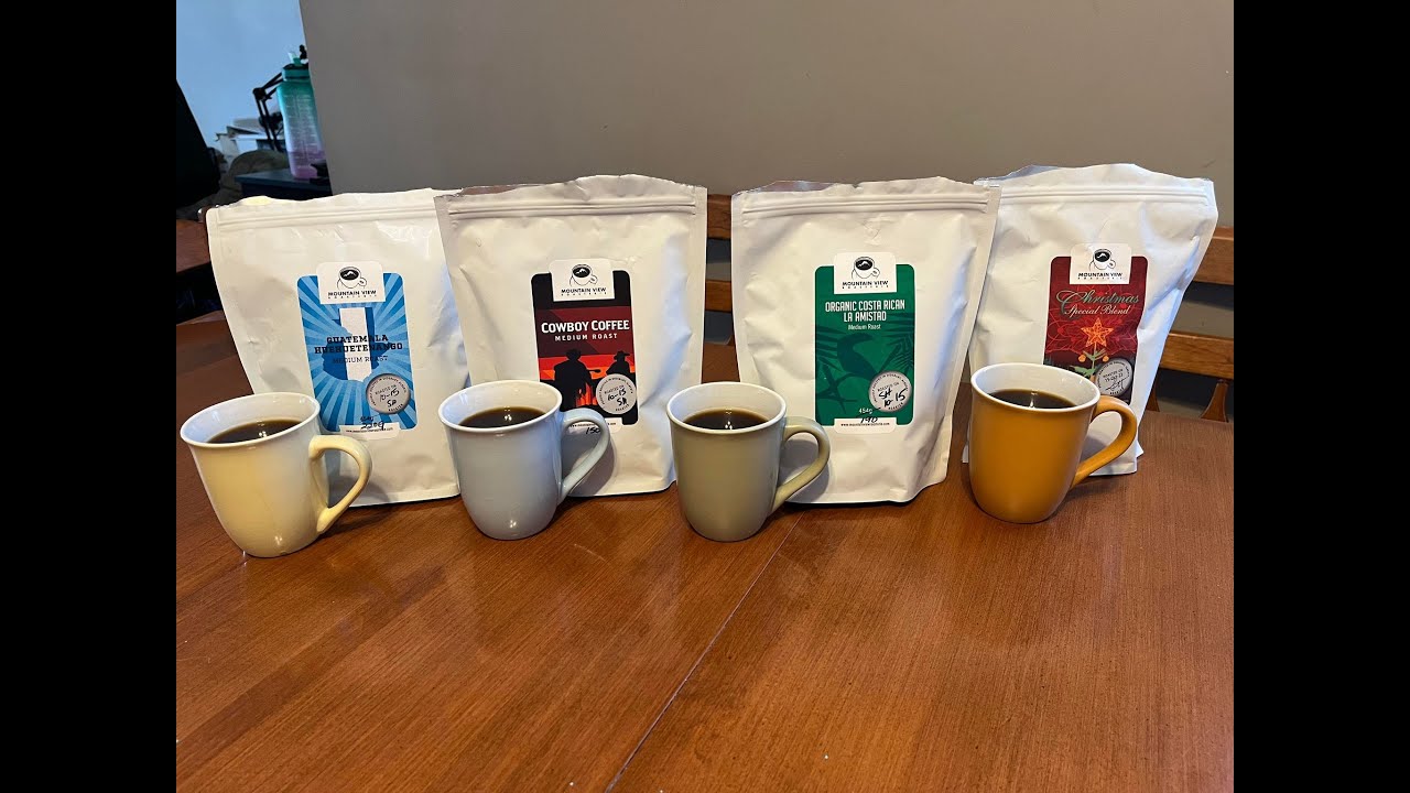 Mountain View Roasterie LTD Coffee Tasting As A Family