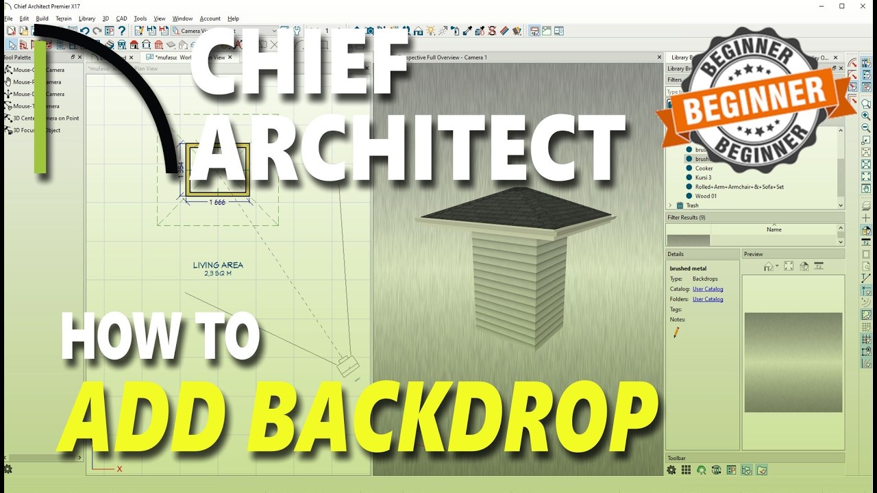Chief Architect How To Add Backdrop