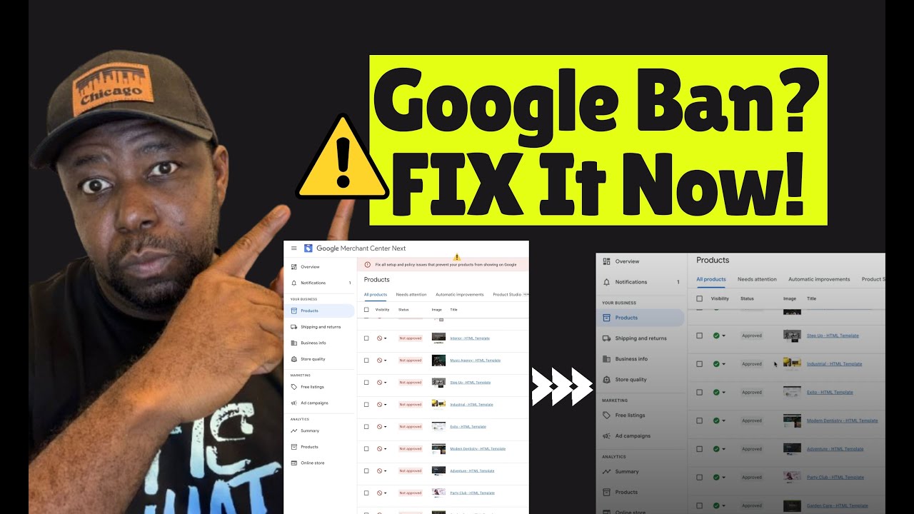 Google Merchant Center Misrepresentation Fix (Step-by-Step Guide)