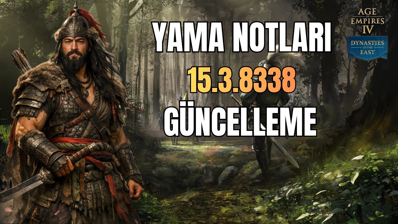 Age of Empires 4 Yeni Güncelleme Geldi! | Yama Notları, Ulus Değişiklikleri ve Yeni Haritalar