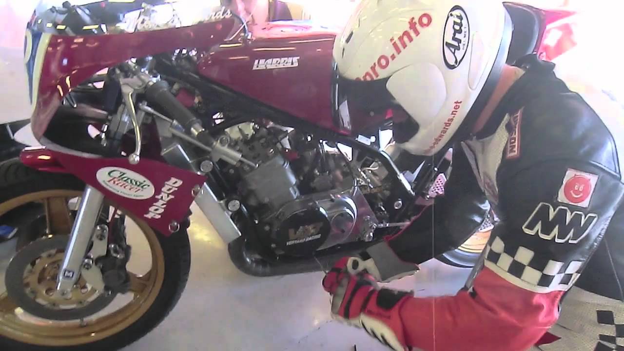 ICGP Catalunya Mike Spike Edwards Yamaha TZ 350 motorcycle race event two stroke motorbike