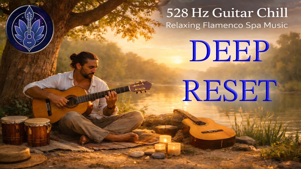 528 Hz Sleep Guitar For Deep Relaxation