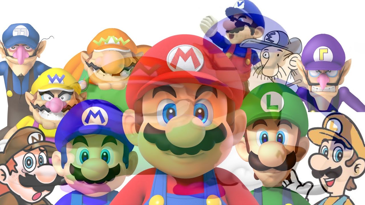 MARIO LUIGI WARIO WALUIGI WAWARIO WAWALUIGI 2 (Giuseppe Kevin Sponge Eario Vario and much more)