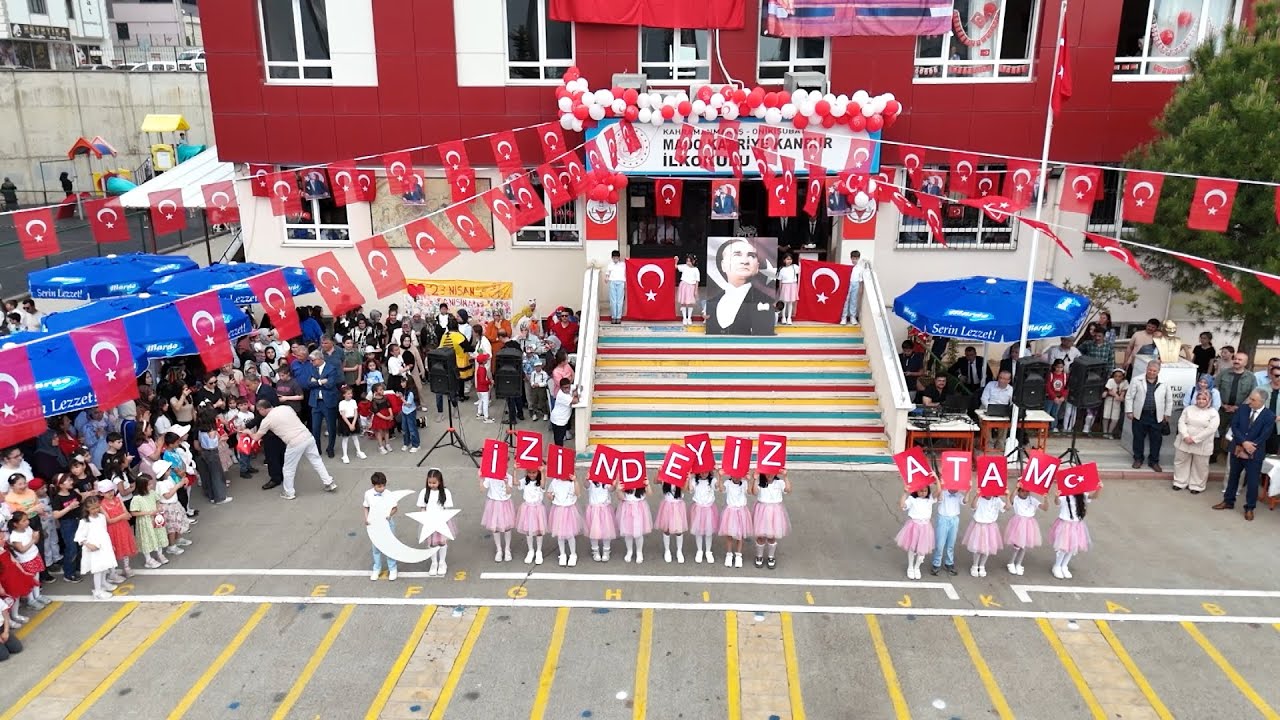23 Nisan Coşkusu Mado Kadriye Kanbur İlkokulu’nda Yaşandı
