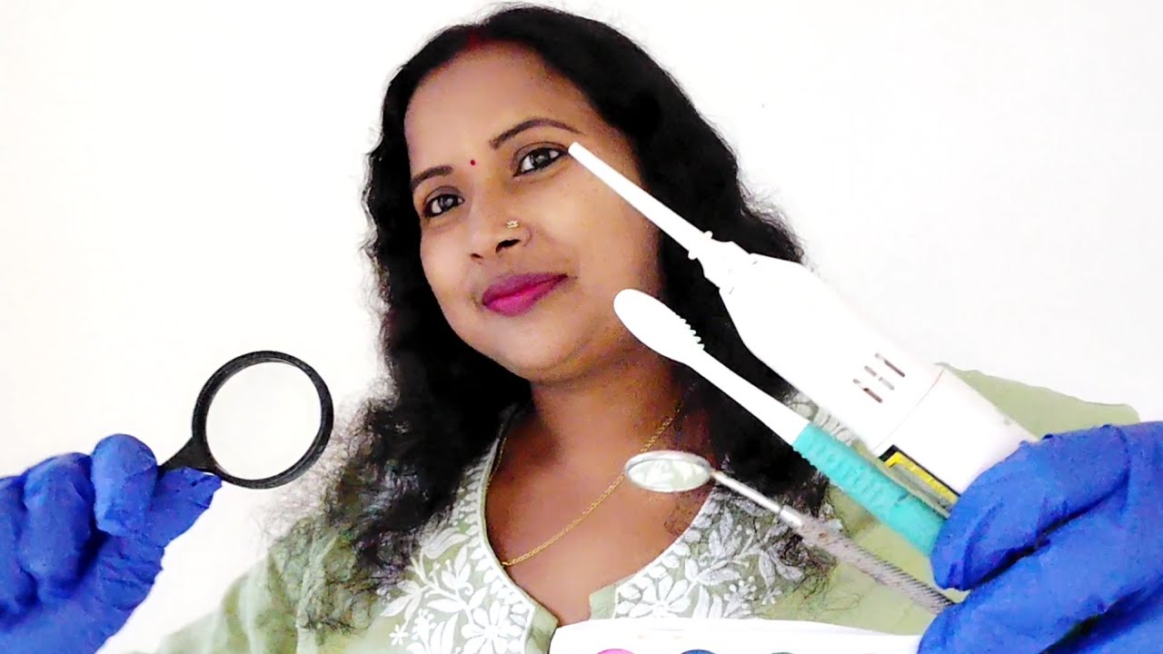 ASMR Dentist Cleaning Your Teeth