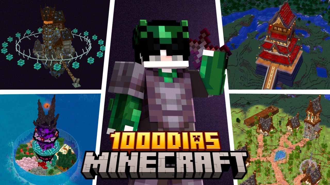 EU SOBREVIVI DURANTE 1000 DIAS NO MEU MUNDO ETERNO! (Eu mudei o meu mundo inteiro!)