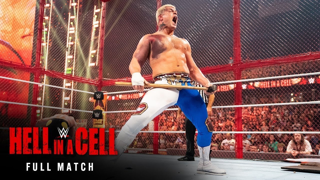 WWE 2K25 CODY RHODES VS SETH ROLLINS HELL IN A CELL FULL MATCH