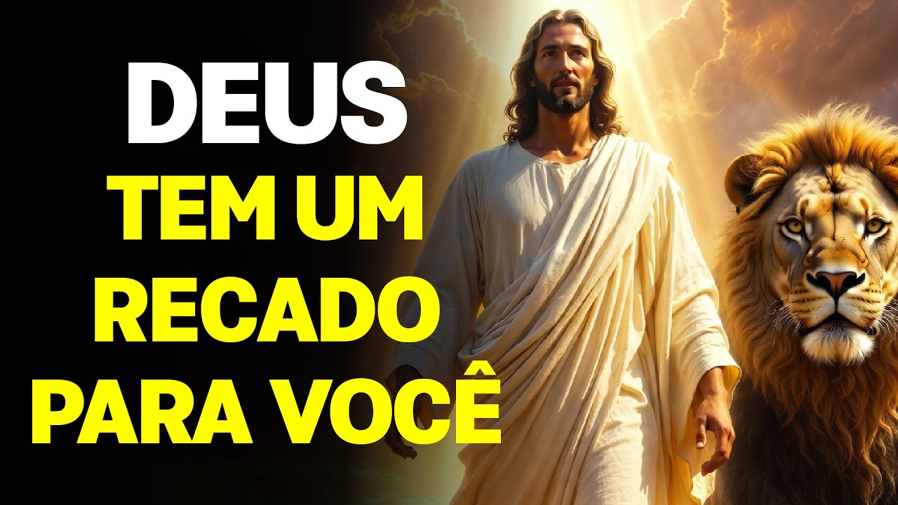 ANTES QUE O DIA COMECE OUÇA ISSO: DEUS TEM UMA MENSAGEM URGENTE PARA O SEU CORAÇÃO