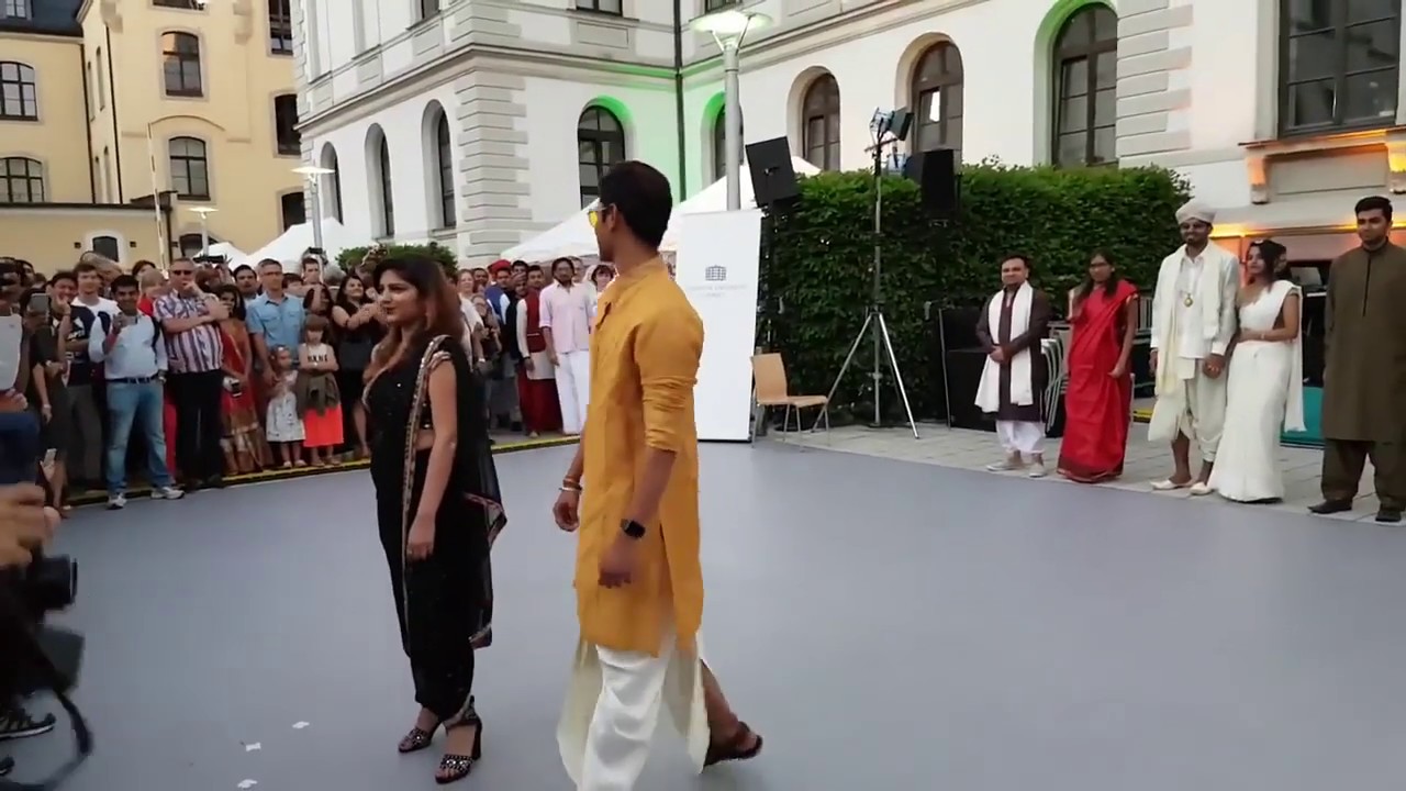 Indian fashion show in Germany | TU Chemnitz | Glimpse of India 2017